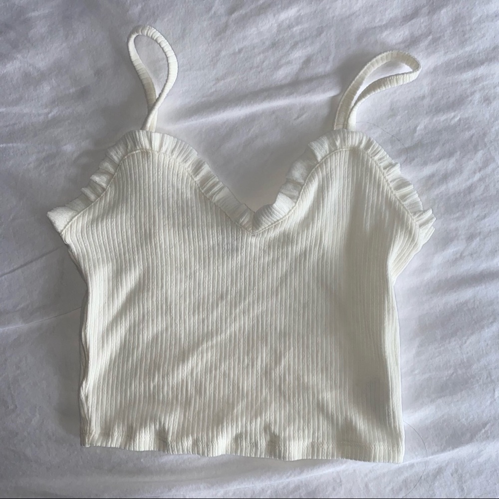 GARAGE RULLED SEAM TANK TOP